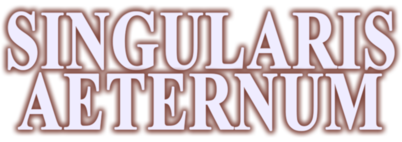 Singularis Aeternum Novel Cover